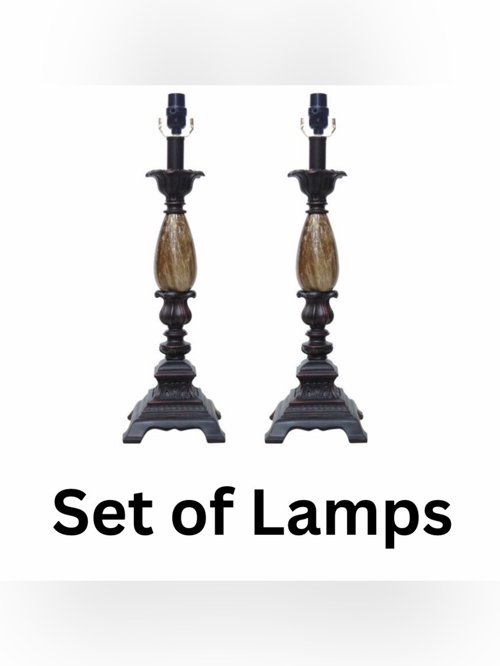 Allen + Roth 20” Lamp Set